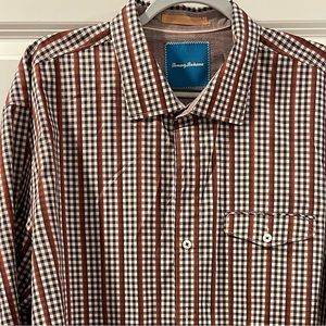 Tommy Bahama Plaid Button Down Shirt